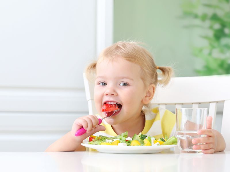 fundamentos nutricionales para niños